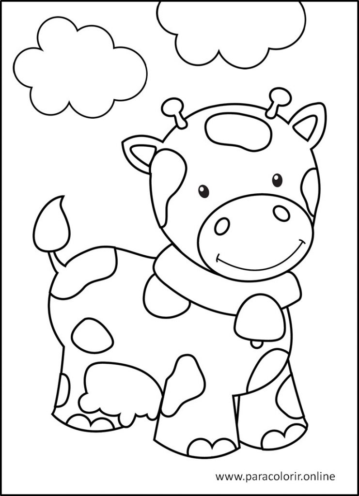 Desenhos De Animais Da Fazenda Para Colorir Para Colorir