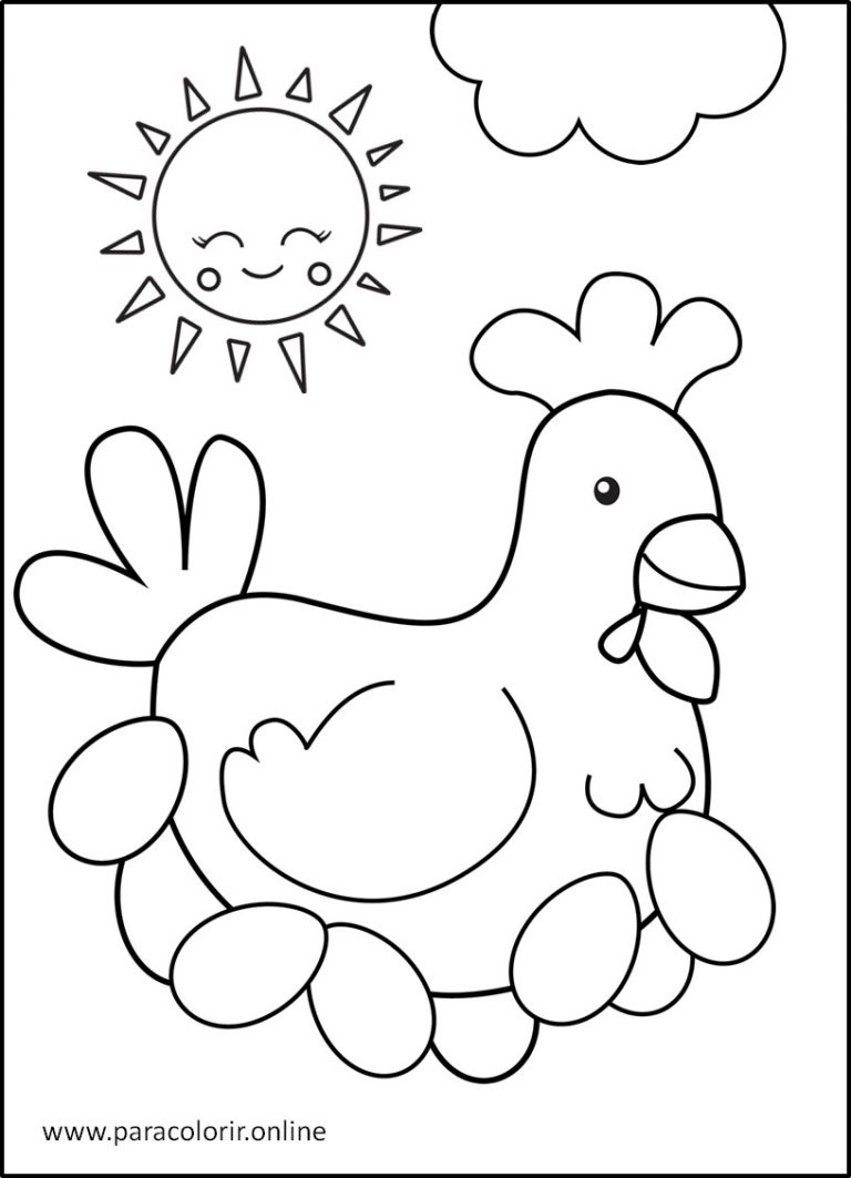 desenhos para colorir de animais