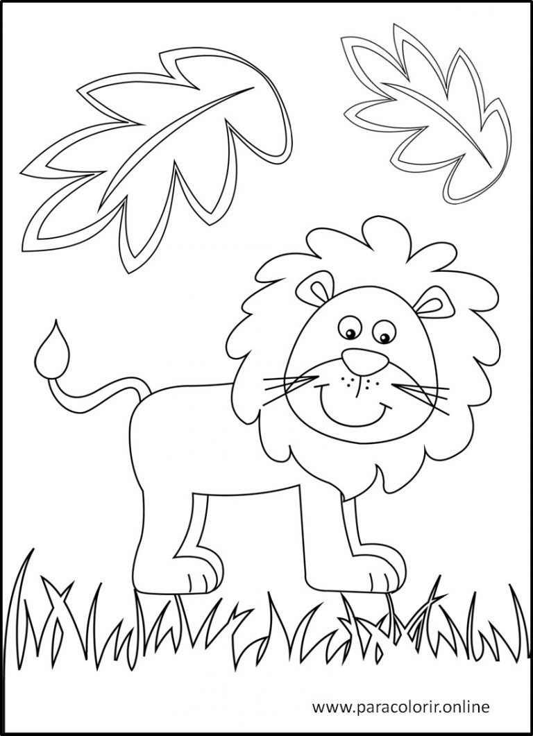 desenhos para colorir de animais