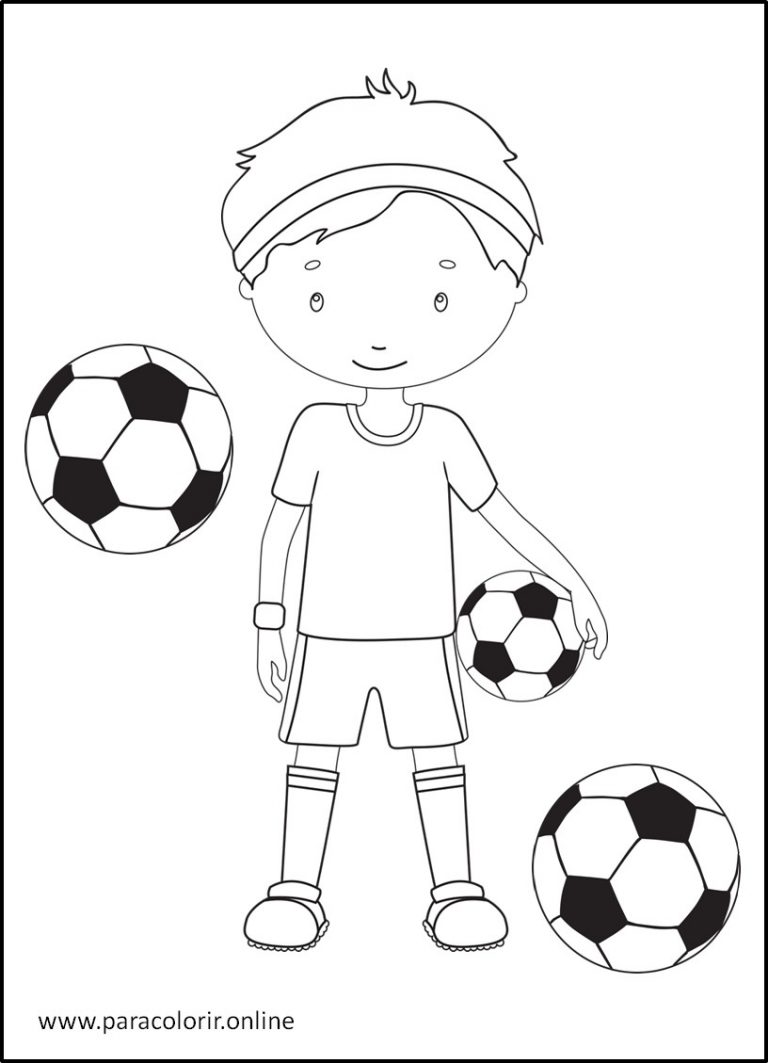 Desenhos de Esportes para Colorir