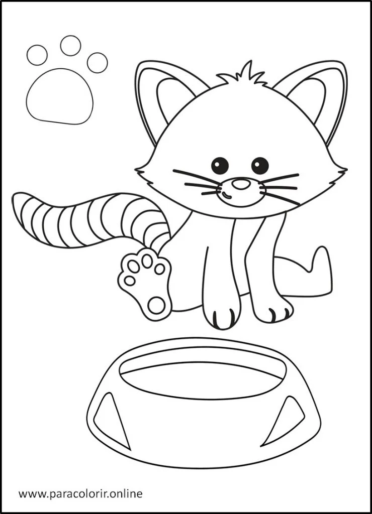 Desenhos Para Colorir Pdf Para Imprimir Gatos Mandala